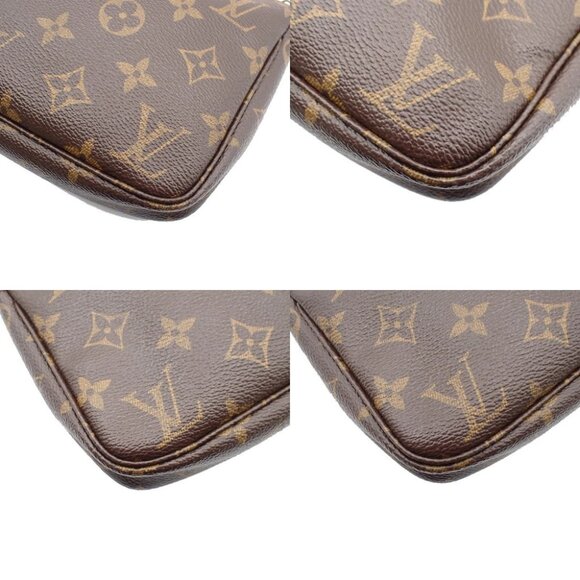 LOUIS VUITTON Pochette Accessoires Hand Bag Monogram Leather BN M51980 99CA004 - Picture 5 of 13